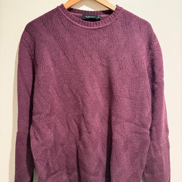 AMAZING LIMITED EDITION BUGATCHI MERINO WOOL SWEATER - Picture 1 of 3